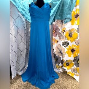 Floor length evening gown